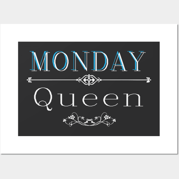 Monday dark queen Wall Art by Johka